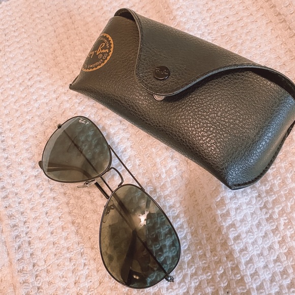 RayBan Aviator Sunglasses Black